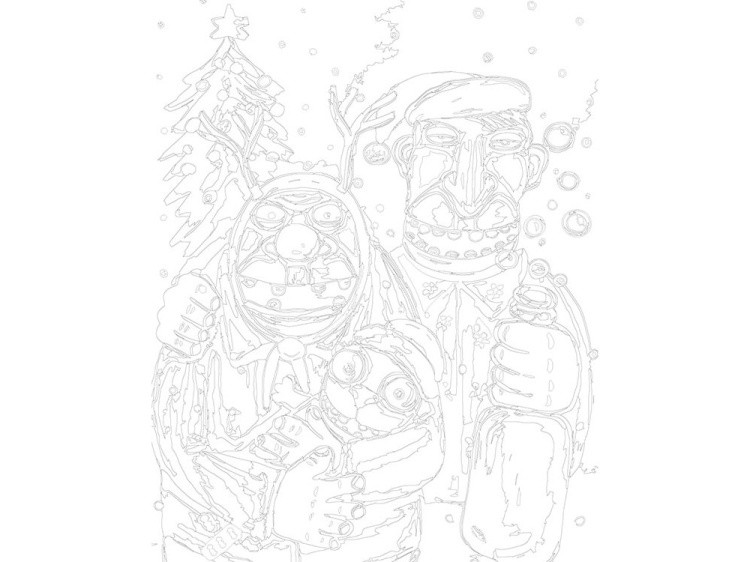 Картина по номерам «Открытко» — картинка 3