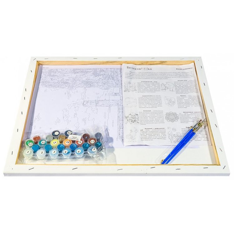 Картина по номерам «Каналы Венеции» — картинка 3