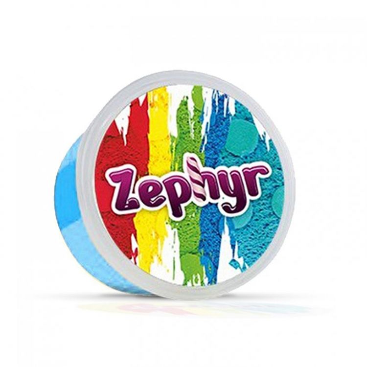 Кинетический пластилин Zephyr Шоу-Бокс - 8 банок из четырех цветов — картинка 3