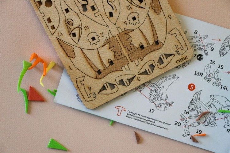 Конструктор из дерева «Птеродактиль» — картинка 5