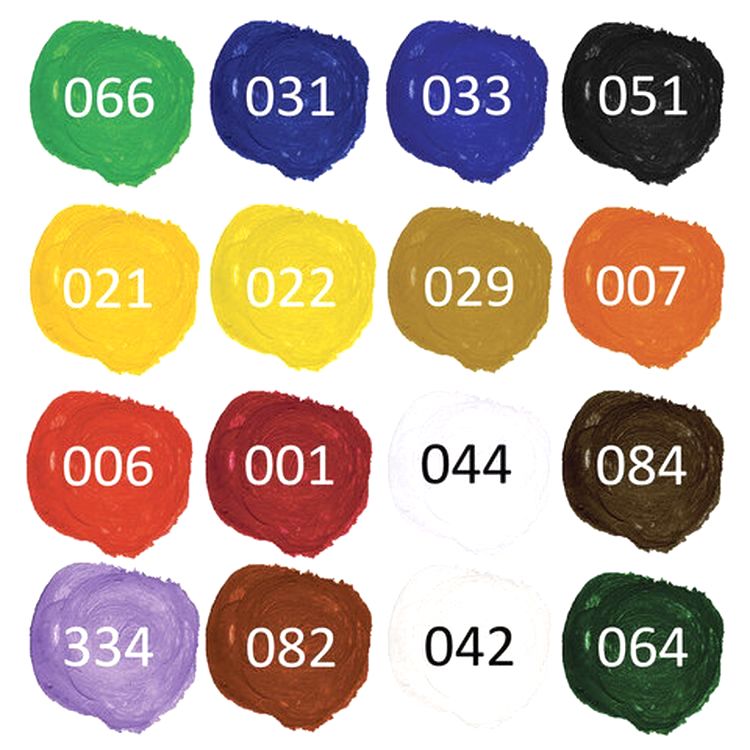 Гуашь художественная Brauberg ART CLASSIC, набор 16 цветов в баночках по 22 мл — картинка 4