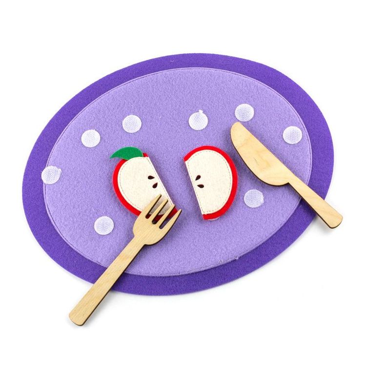 Развивающая игра «Тарелка с дольками» — картинка 7