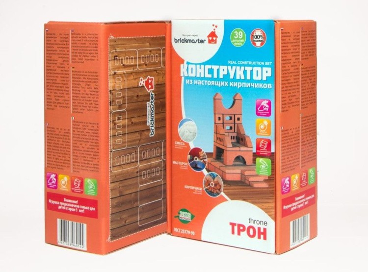 Конструктор из кирпичиков Brickmaster: «Трон» (39 дет) — картинка 3