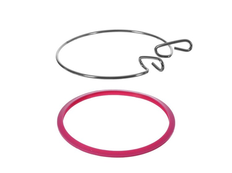 Пяльцы Gamma для вышивки и штопки круглые, диаметр 12,5 см, арт. DM-050 — картинка 3