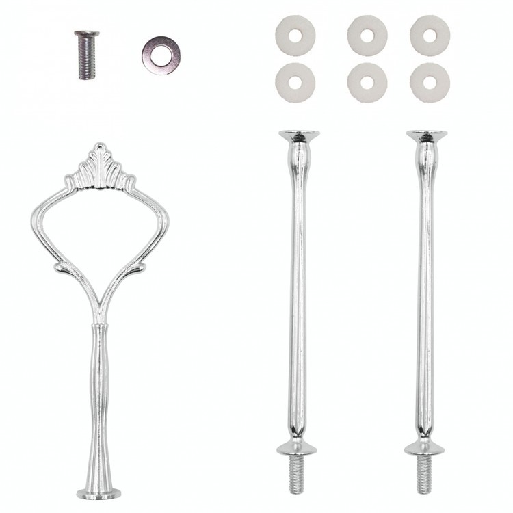 Фурнитура для фруктовницы Корона серебряная — картинка 2