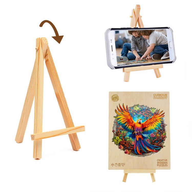 Деревянные пазлы «Попугай Ара M», Woodbests — картинка 6