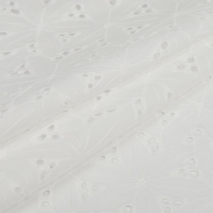 Ткань шитье, 10 м x 150 см, 100 г/м², цвет: белый, TBY — картинка 5