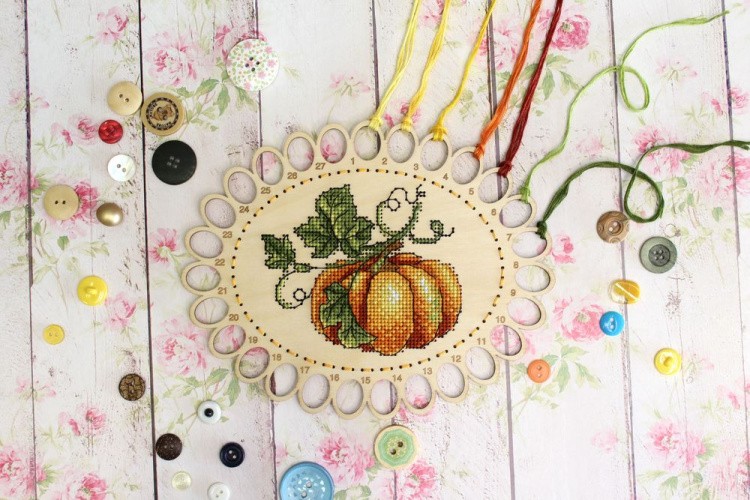 Набор для вышивания «Органайзер. Тыква» — картинка 2