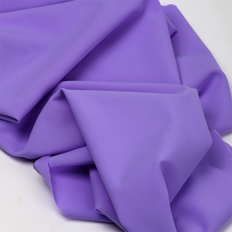 Ткань трикотажная Бифлекс матовый, 6 м, ширина 150 см, 190 г/м², цвет: 5003 лиловый, TBY — картинка 4