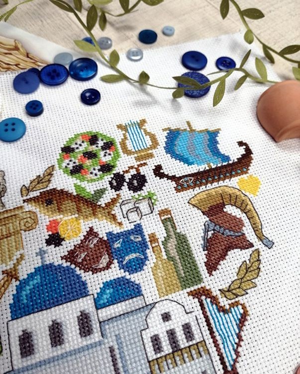 Набор для вышивания «Греция» — картинка 4