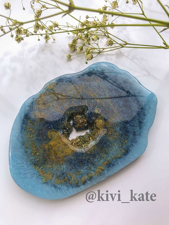 Друза-вставка в молд №27 (3 см), 1 шт., Art Blong — картинка 5