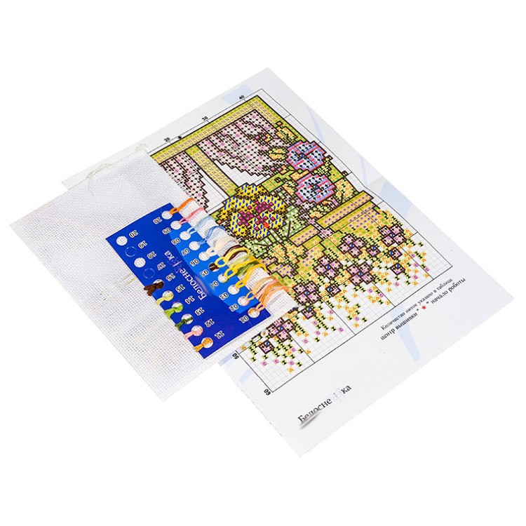 Набор для вышивания «Цветочное окно» — картинка 2