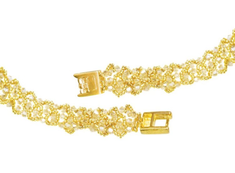 Набор для создания браслета «Золотая река» — картинка 2