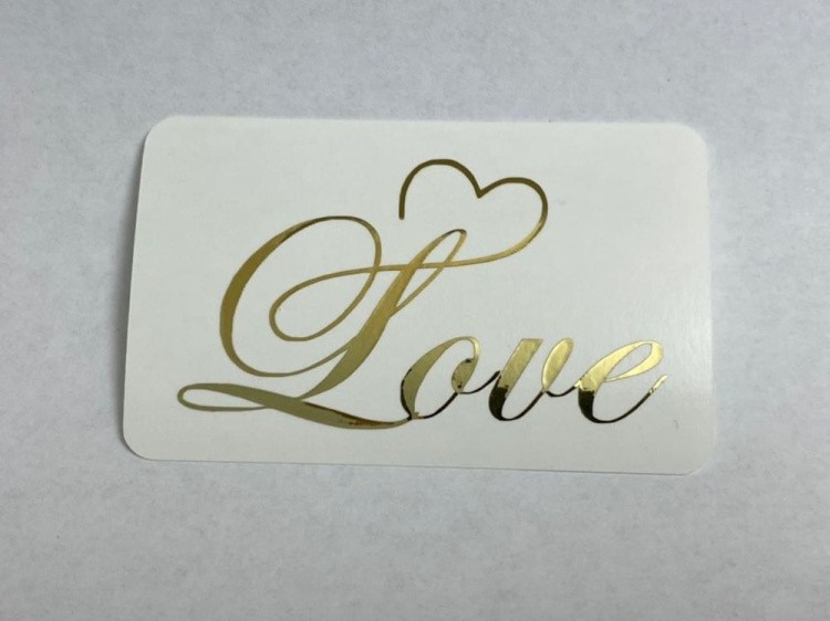 №30 Наклейка (золотые ) Sticker, Art Blong — картинка 2