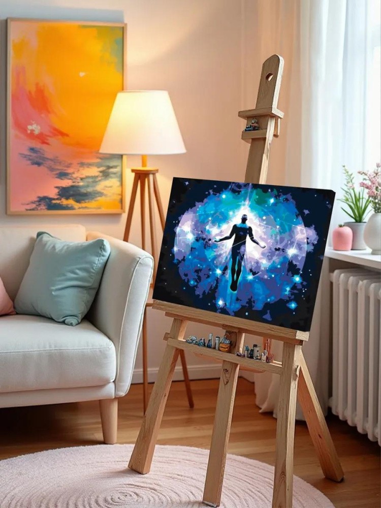 Картина по номерам «Дитя Вселенной» — картинка 10