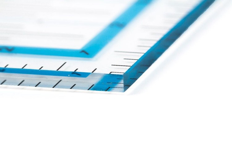 Линейка для пэчворка, 10x45 см, Gamma — картинка 4