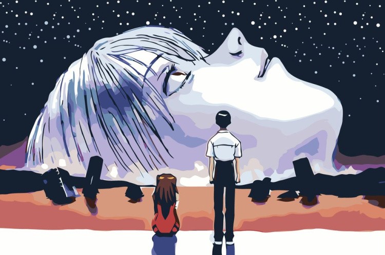 Картина по номерам «Evangelion Евангелион: Постер Конец Евангелиона»