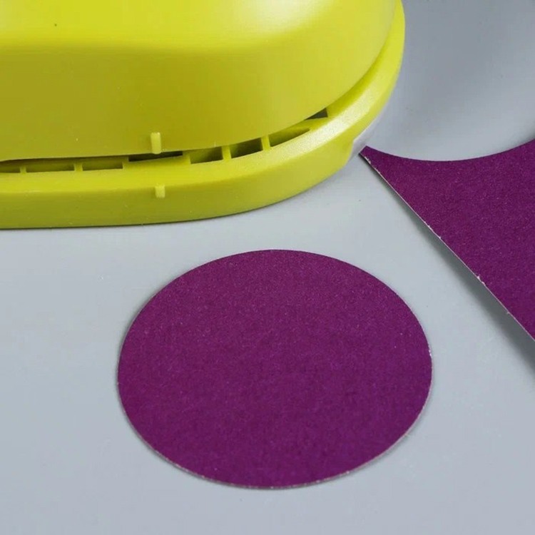 Фигурный дырокол «Круг», 4,9 см, Mr.Painter — картинка 4