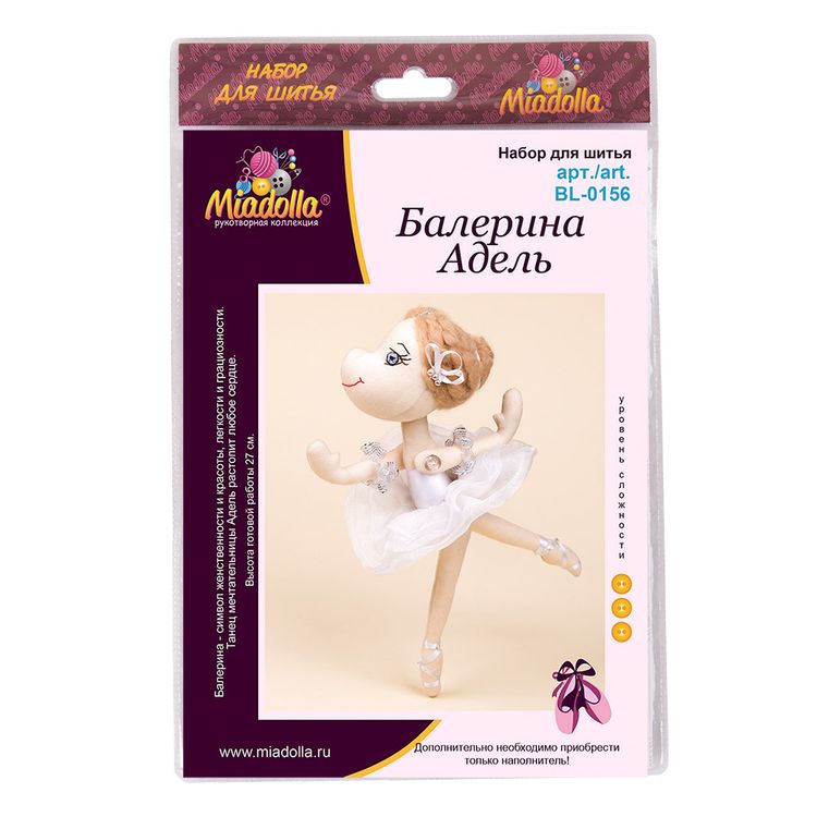 Набор для шитья «Балерина Адель» — картинка 3
