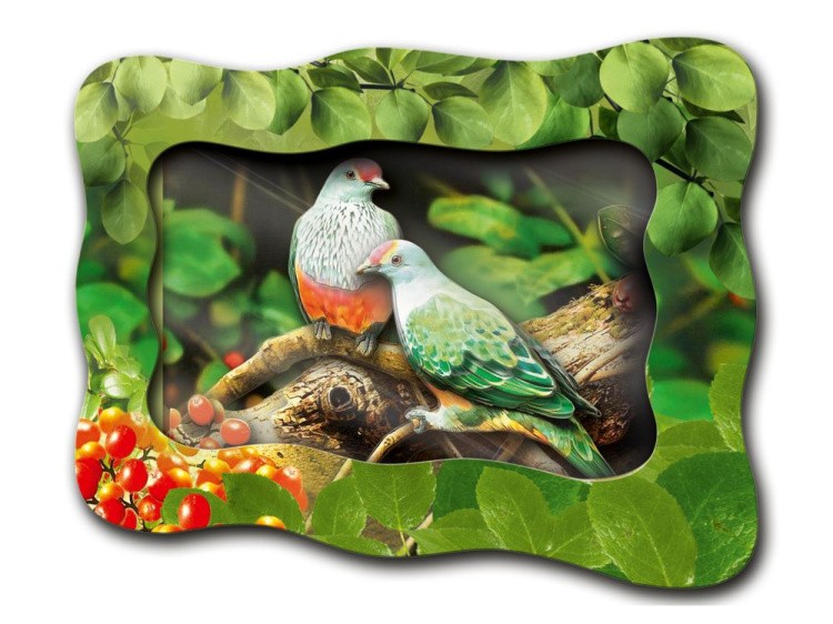 Объемная картина «Подружки-болтушки» — картинка 3