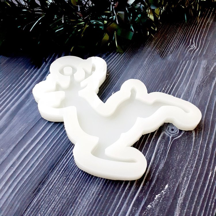 Олень, модель №10 - Силиконовый молд MyMold — картинка 3