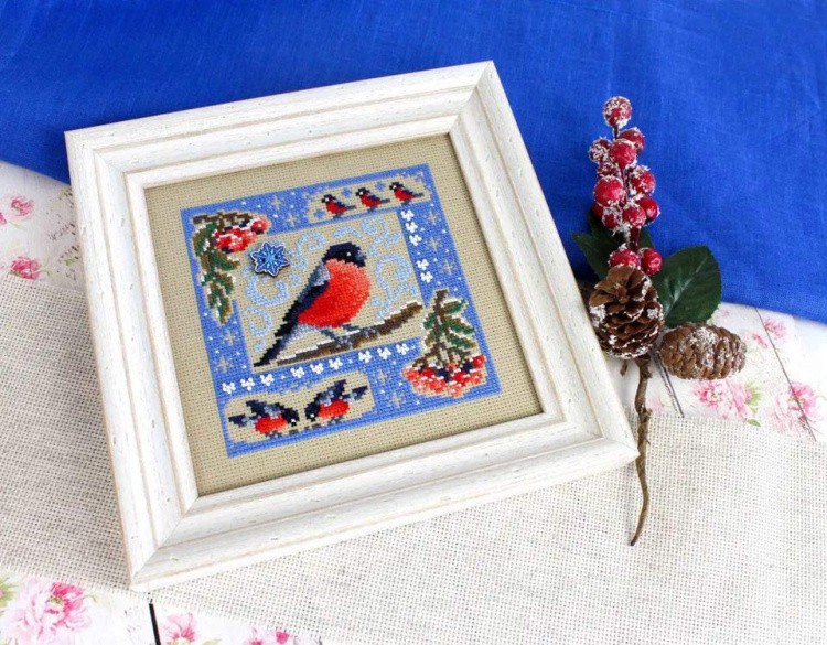 Набор для вышивания «Мини-семплер. Зимняя композиция» — картинка 6