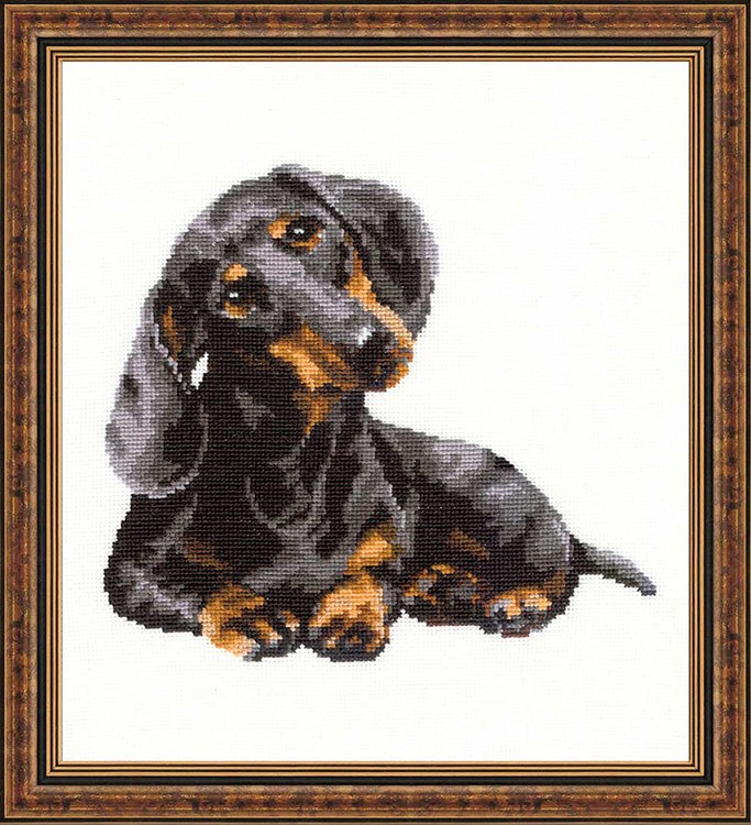 Набор для вышивания «Такса» — картинка 2