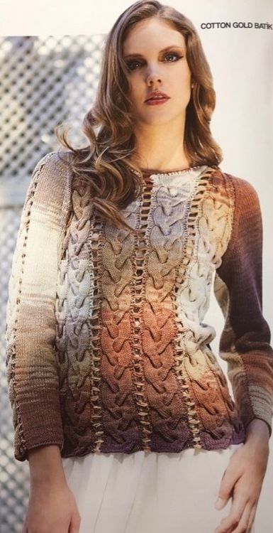 Пряжа ALIZE Cotton Gold Batik Design (3304), мультиколор, 5 шт. по 100 г — картинка 4