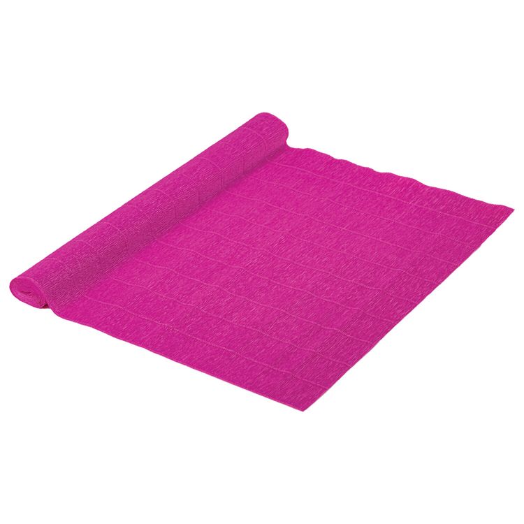 Бумага гофрированная Fiore 140 г/м2, фуксия (971), 50х250 см, Brauberg — картинка 2