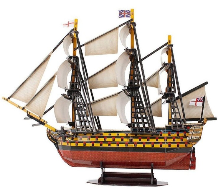 3D-пазл CubicFun Корабль «Виктория» — картинка 3