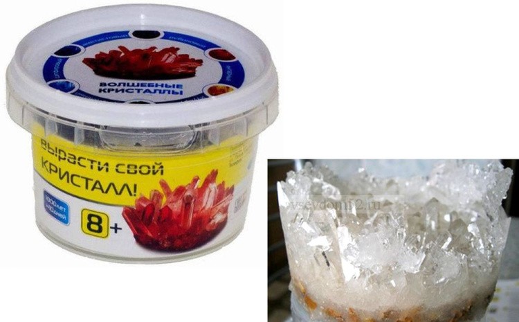 Набор для экспериментов «Волшебные кристаллы» 002к — картинка 3