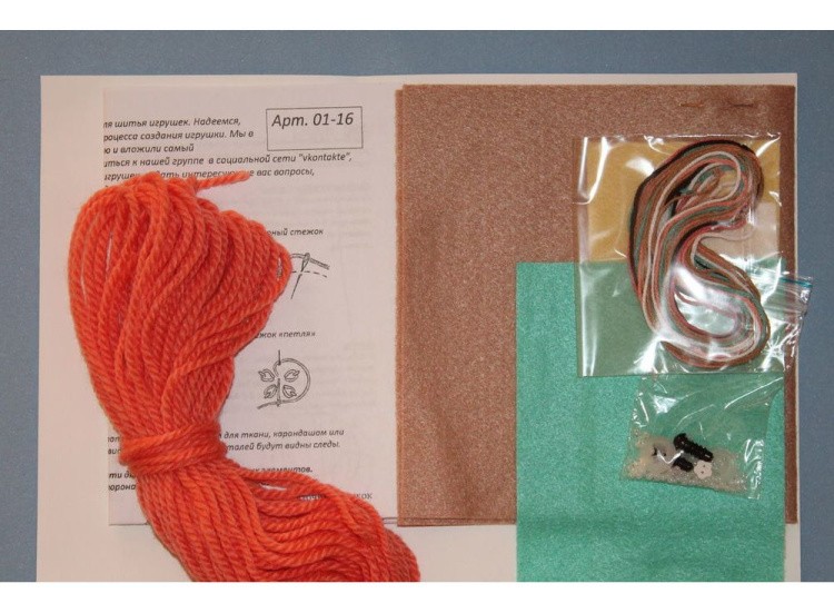 Набор для шитья игрушки «Кэнди» — картинка 2