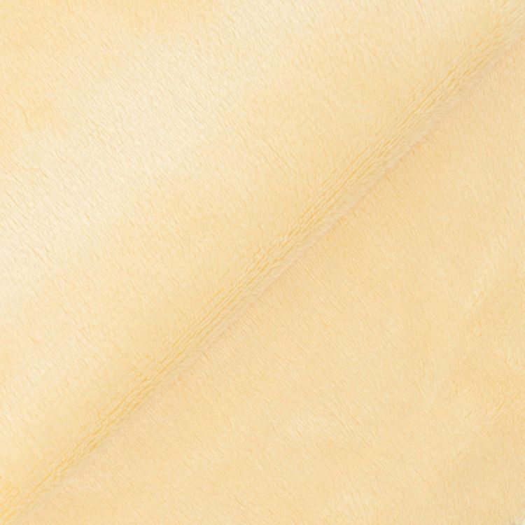 Плюш PEV, 48x48 см, 273 г/м2, 100% полиэстер, цвет: 22 светло-желтый/lt.yellow, Peppy