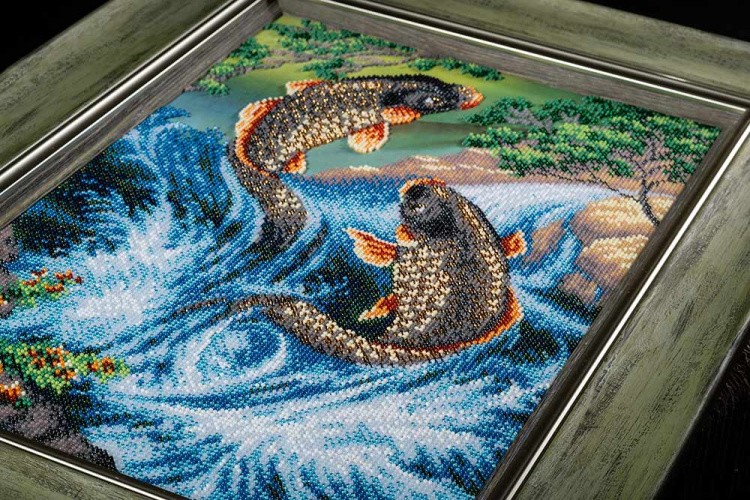 Набор для вышивания «Два карпа» — картинка 5