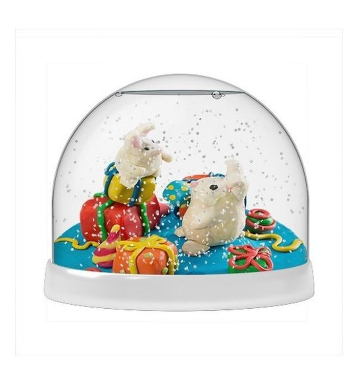 Набор Создай Волшебный шар со снегом, Совы — картинка 6