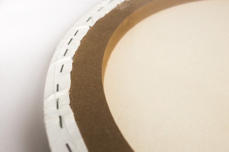 Холст на подрамнике круглый Малевичъ, хлопок 380 г, диаметр 50 см — картинка 3