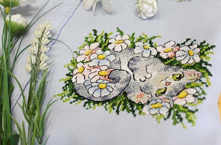 Набор для вышивания «Раз ромашка, два ромашка…» — картинка 6