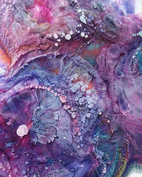 Краска для Петри Petri 8 Аметист 5 мл, Kamenskaya Ink — картинка 5