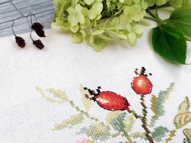 Набор для вышивания «Осенние ягоды» — картинка 5