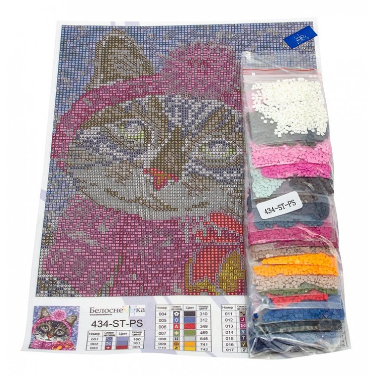 Алмазная вышивка «Канун Нового года» — картинка 2