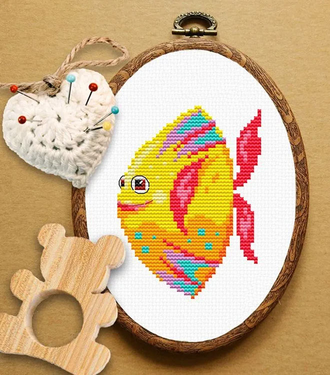 Набор для вышивания «Рыбка» — картинка 3