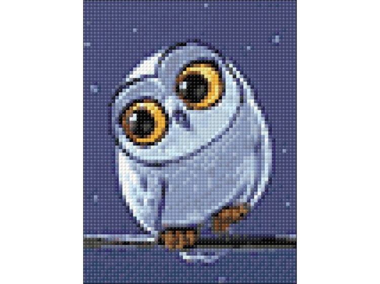 Алмазная вышивка «Совенок» — картинка 2