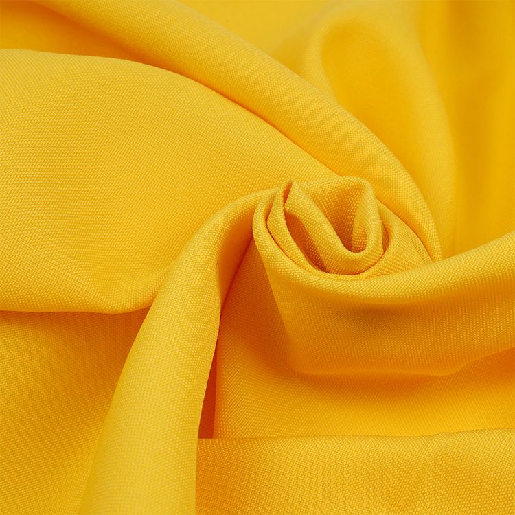 Ткань Габардин кач-во Фухуа, 180 г/м², 5 м x 150 см, цвет: желтый, TBY