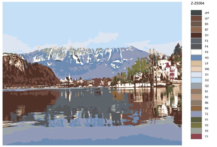 Картина по номерам «Природа» — картинка 2