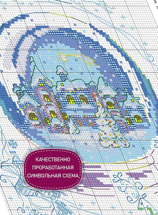 Набор для вышивания «Зимняя сказка» — картинка 6