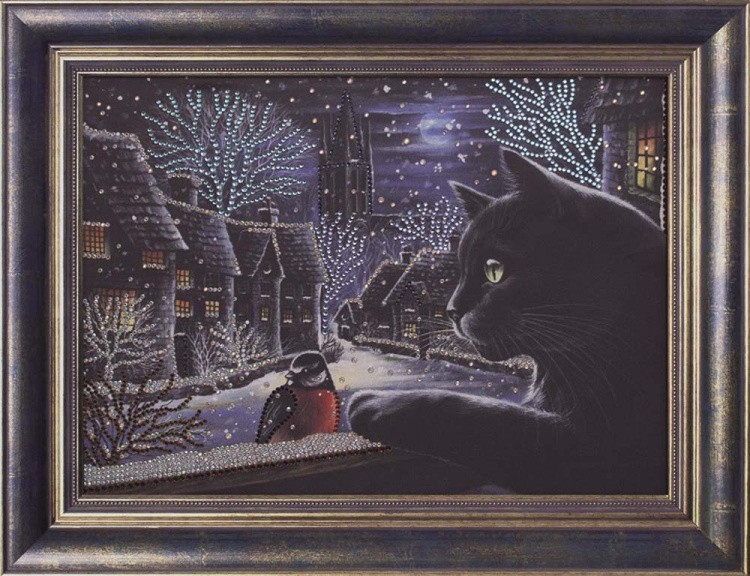 Термостразы «Зимний вечер» — картинка 2