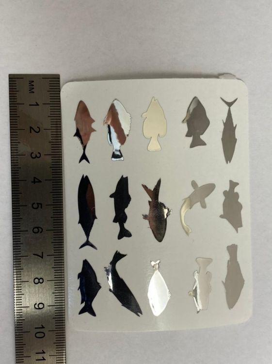 №519 Наклейка (Серебро) Sticker, Art Blong — картинка 3