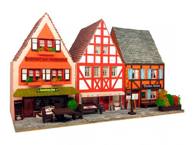 Конструктор из кирпичиков «Магазин сладостей (со светом и красками)» — картинка 3