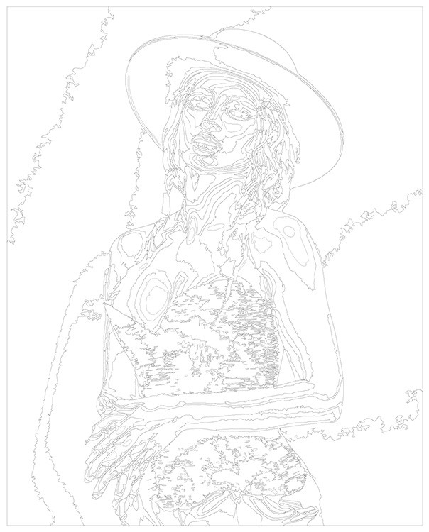 Картина по номерам «Российская певица Анна Асти Anna Asti 11» — картинка 3