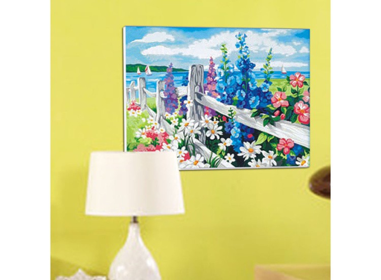 Картина по номерам «За околицей» — картинка 3